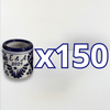 PAQUETE MEZCALERO FONDO TRADICIONAL CENEFA AZUL COBALTO INICIALES Y AÑO