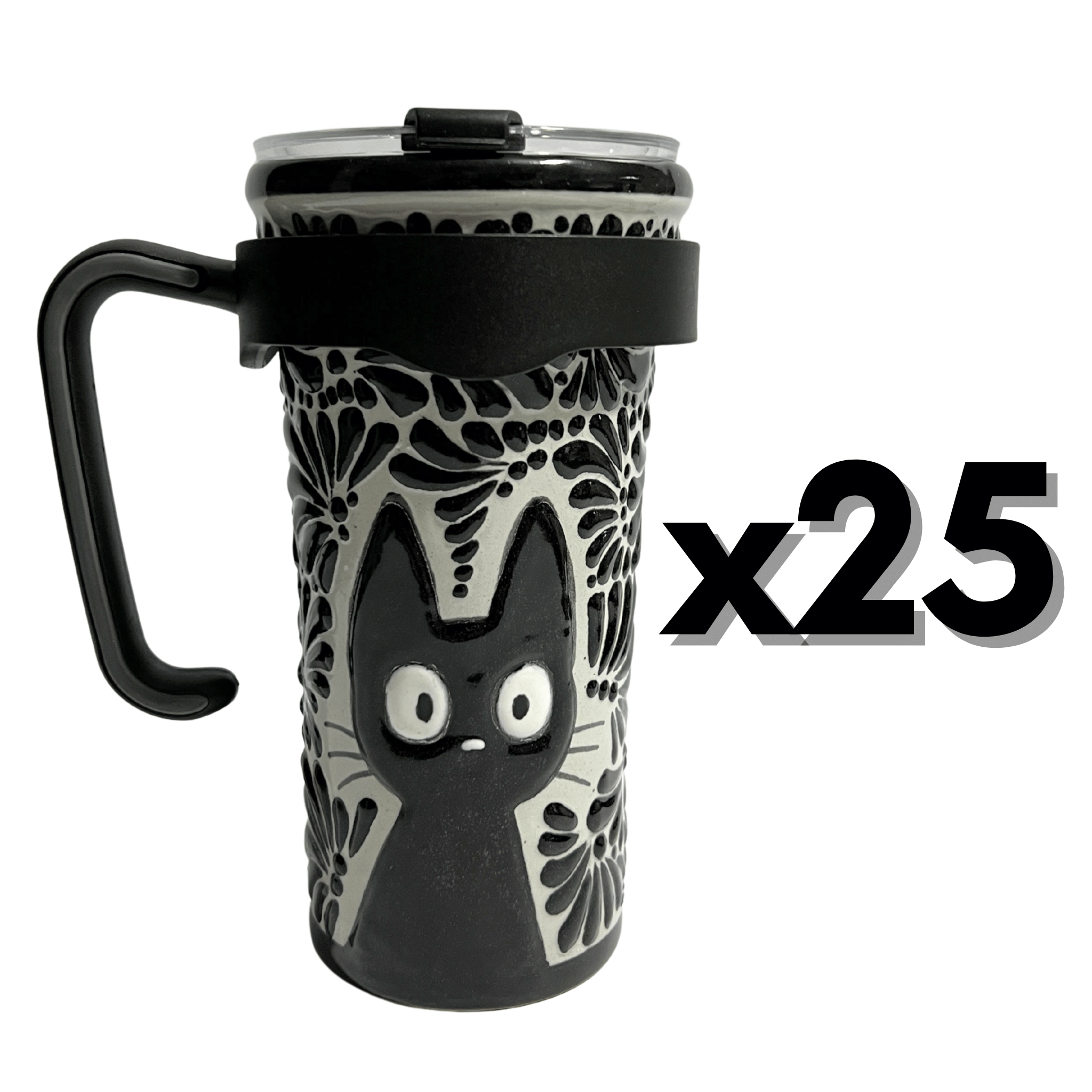 TERMO PRO ASA FONDO TRADICIONAL MIK NEGRO GATO NEGRO