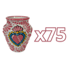 CANTARITO NO PERSONALIZADO FONDO TRADICIONAL MIK ROSA SAGRADO CORAZON ROSA