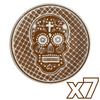 PLATO PLANO CALAVERA CAFE
