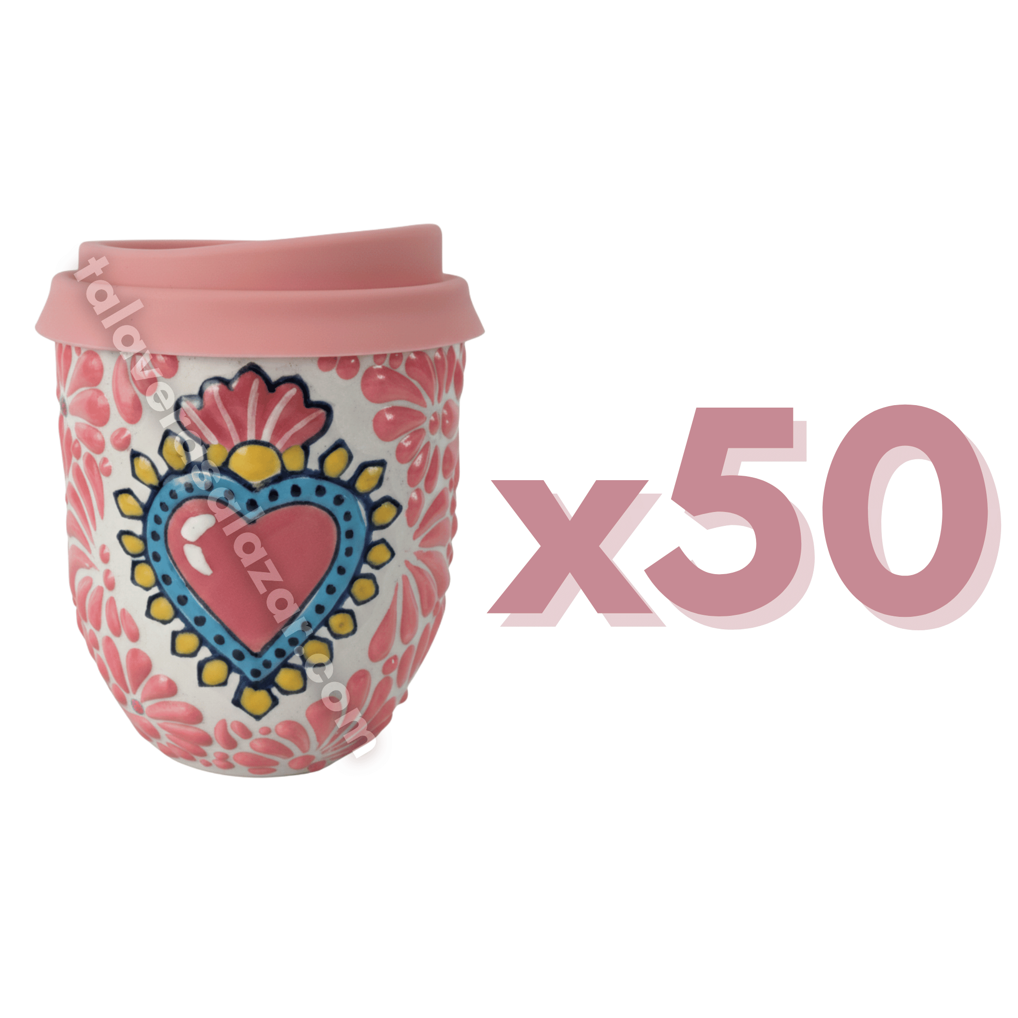 TERMO BOLITA FONDO TRADICIONAL MIK ROSA SAGRADO CORAZON ROSA