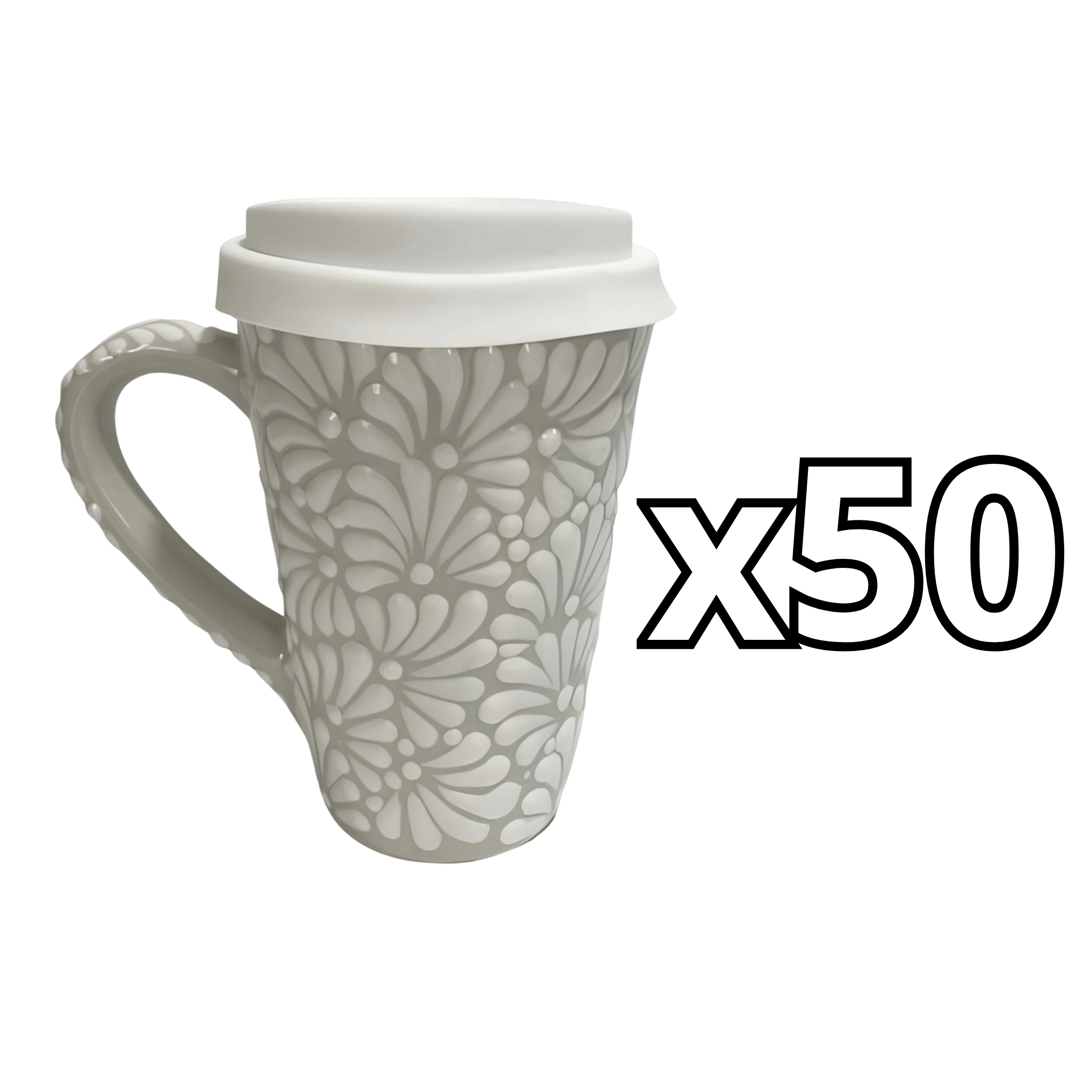 TERMO CON ASA 15 CM FONDO TRADICIONAL MIK BLANCO
