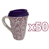 TERMO CON ASA 15 CM FONDO TRADICIONAL MIK MORADO