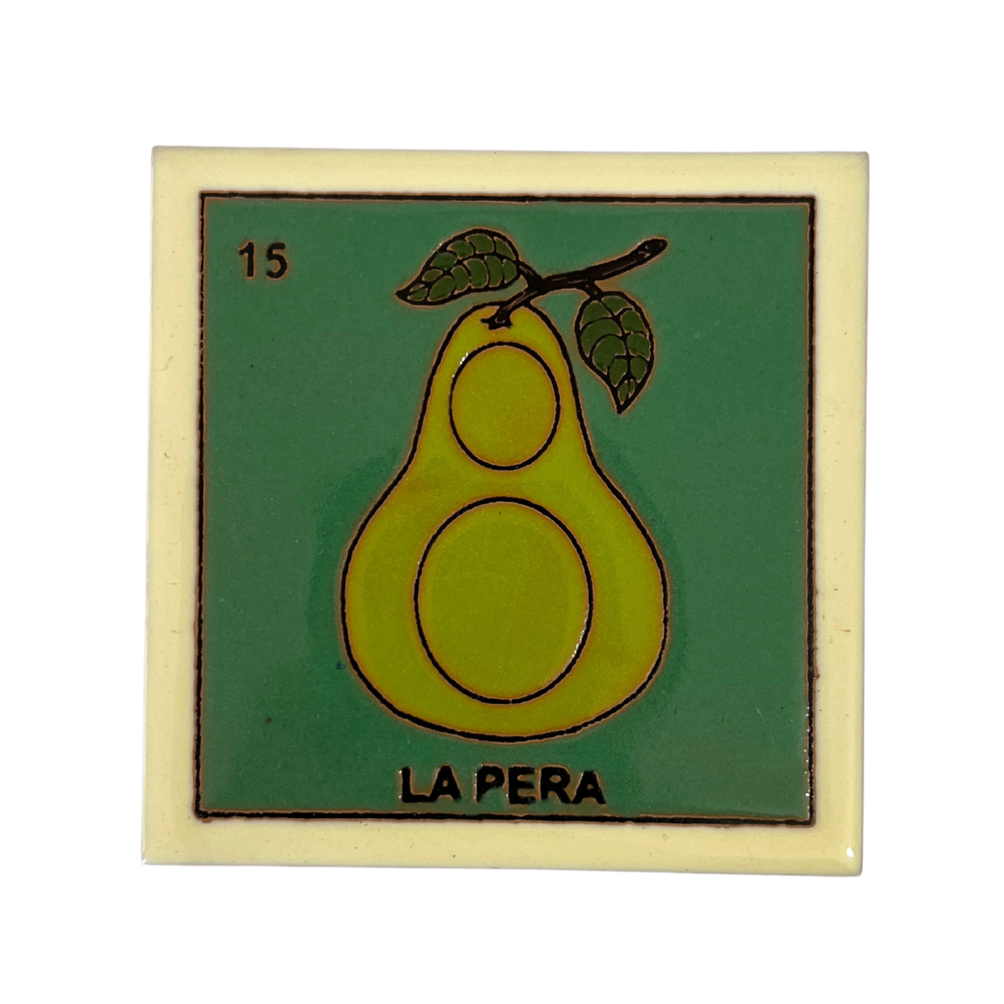 MOSAICO 10 CM LOTERIA LA PERA