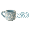 TAZA EXPRESO FONDO BABY BLUE MIK BLANCO
