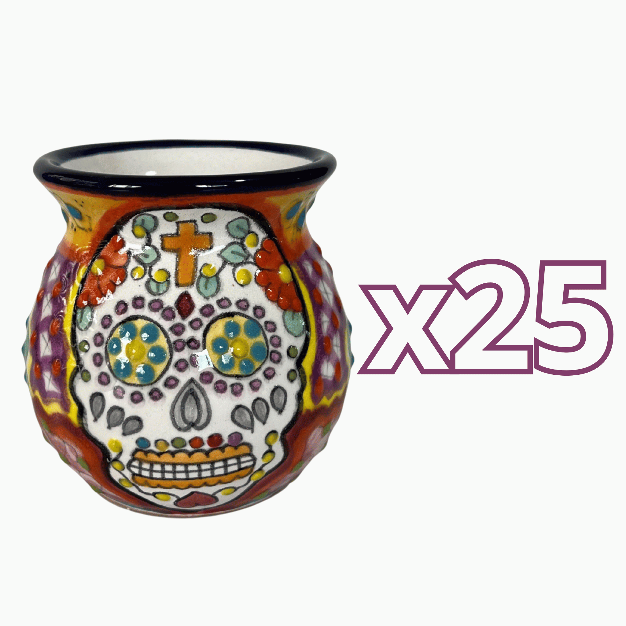 JARRO CALAVERA MULTICOLOR