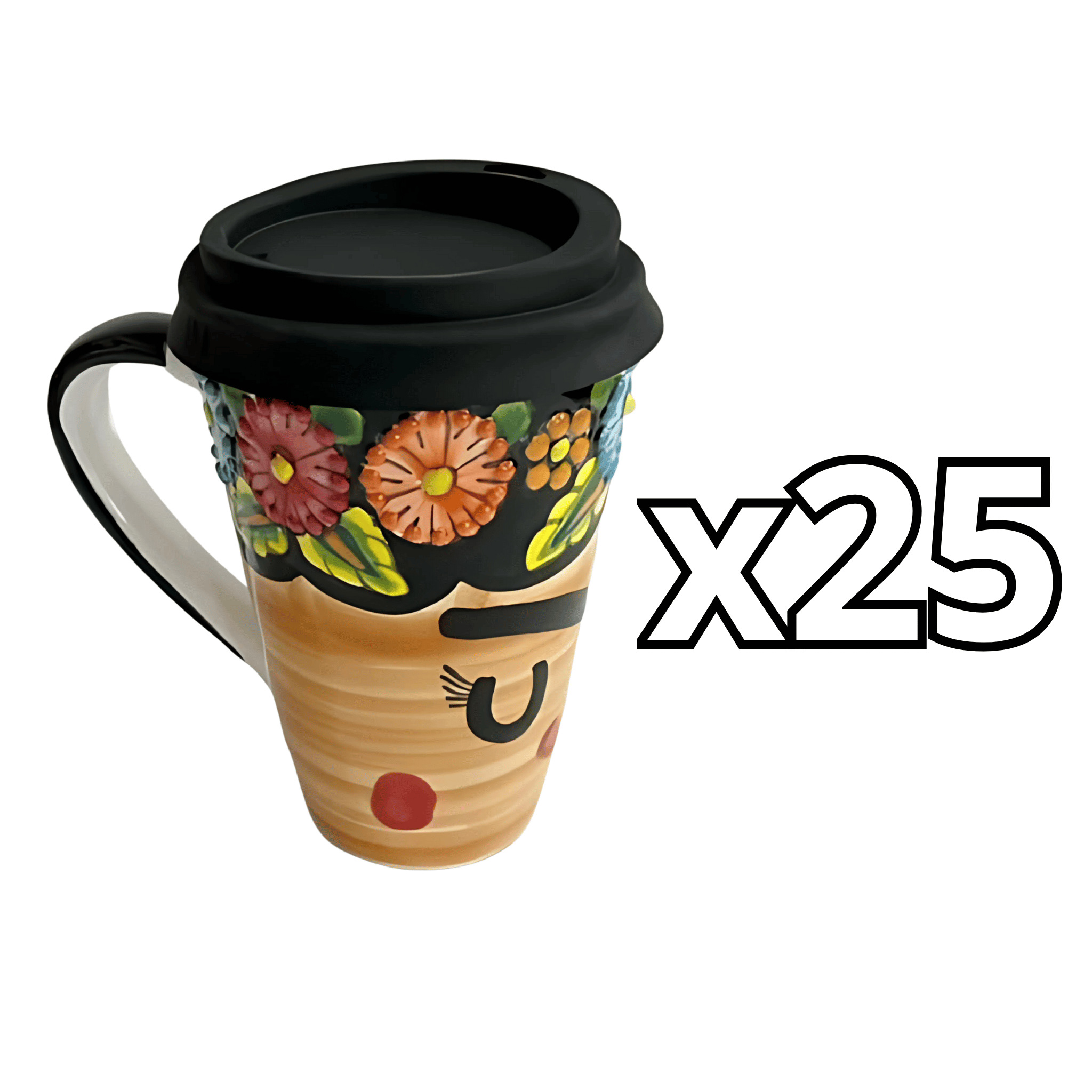 TERMO CON ASA 15 CM MEXICANITA