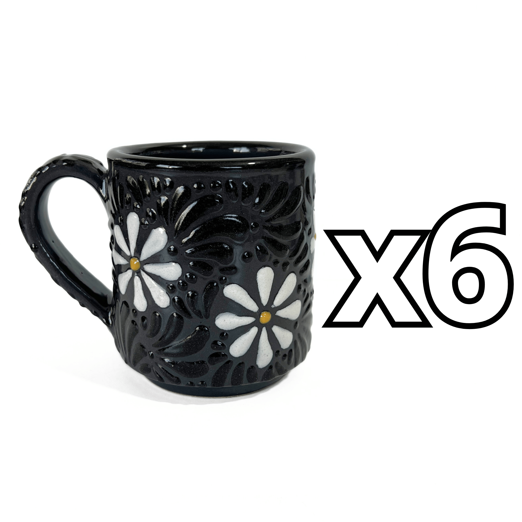 TAZA RECTA ESTANDAR MIK SUPER BLACK MARGARITAS