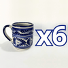 TAZA RECTA ESTANDAR AZUL COBALTO CENEFA