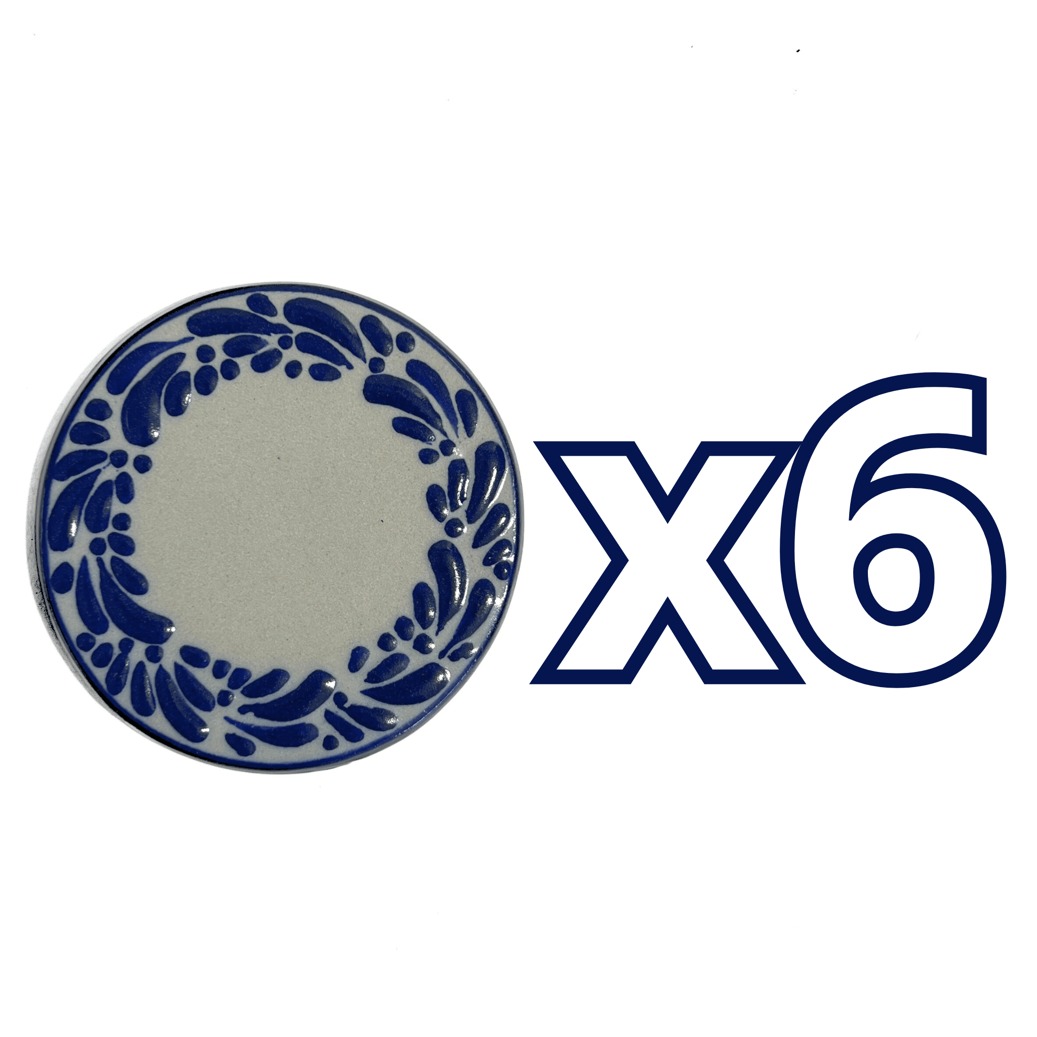 PORTA VASO FONDO TRADICIONAL MIK CENEFA AZUL