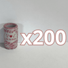 TEQUILERO PERSONALIZADO FONDO TRADICIONAL MIK ROSA INICIALES Y FECHA CON CORAZON