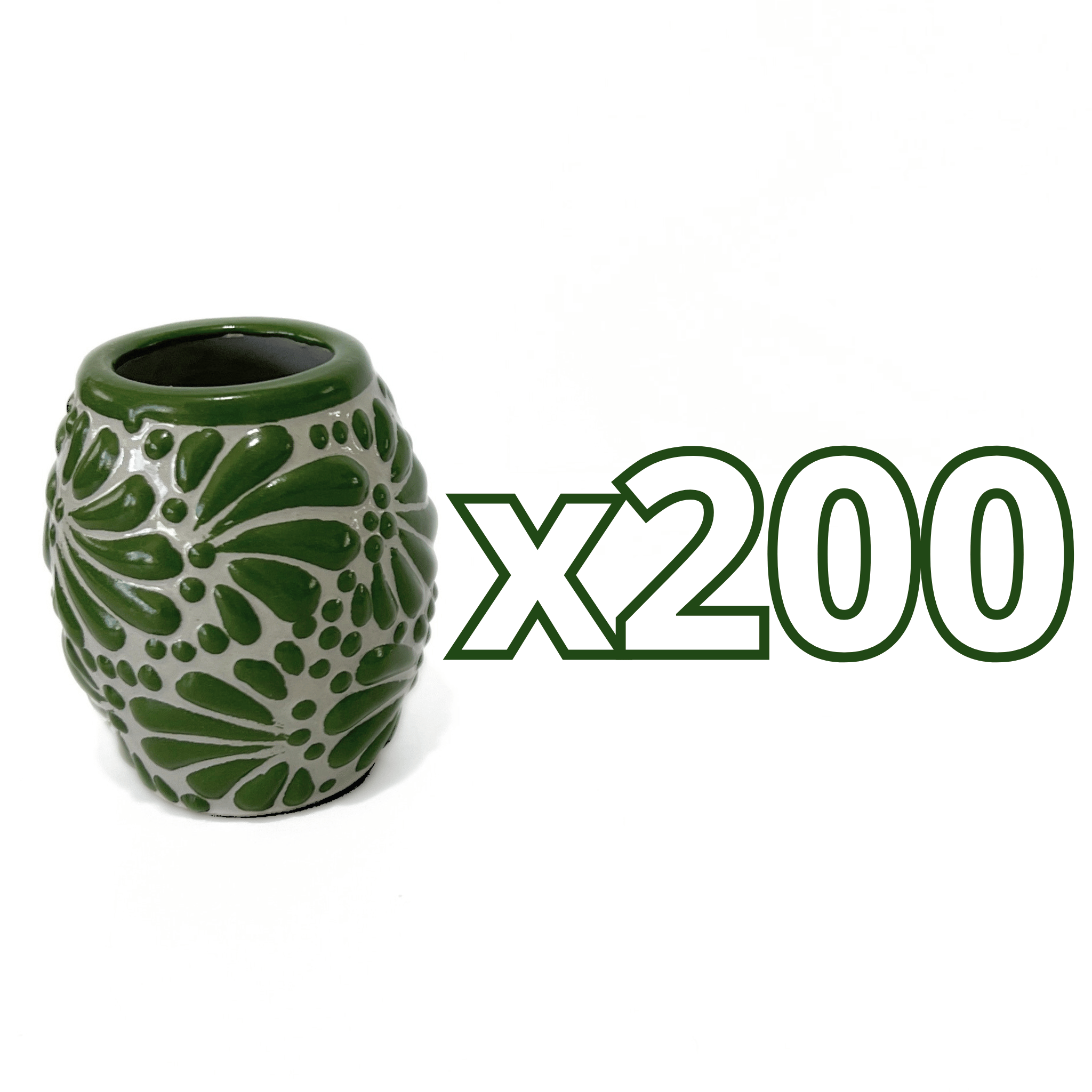 TEQUILERO BARRIL NO PERSONALIZADO FONDO TRADICIONAL MIK VERDE