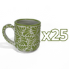 TAZA RECTA ESTANDAR FONDO TRADICIONAL MIK VERDE LIMON