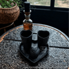 SET TEQUILERO CORAZON 4 PIEZAS MIK CENEFA SUPER BLACK
