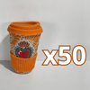 TERMO 15 CM SIN ASA FONDO TRADICIONAL MIK NARANJA SAGRADO CORAZON