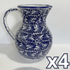 JARRA FONDO TRADICIONAL MIK AZUL COBALTO
