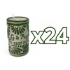 TEQUIVELA 8 CARACTERES FONDO TRADICIONAL CENEFA VERDE BANDERA PERSONALIZADA