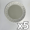 PLATO ONDULADO FONDO TRADICIONAL MIK CENEFA BLANCO