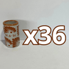 TEQUILERO PERSONALIZADO FONDO TRADICIONAL DECORADO TERRACOTA INICIALES