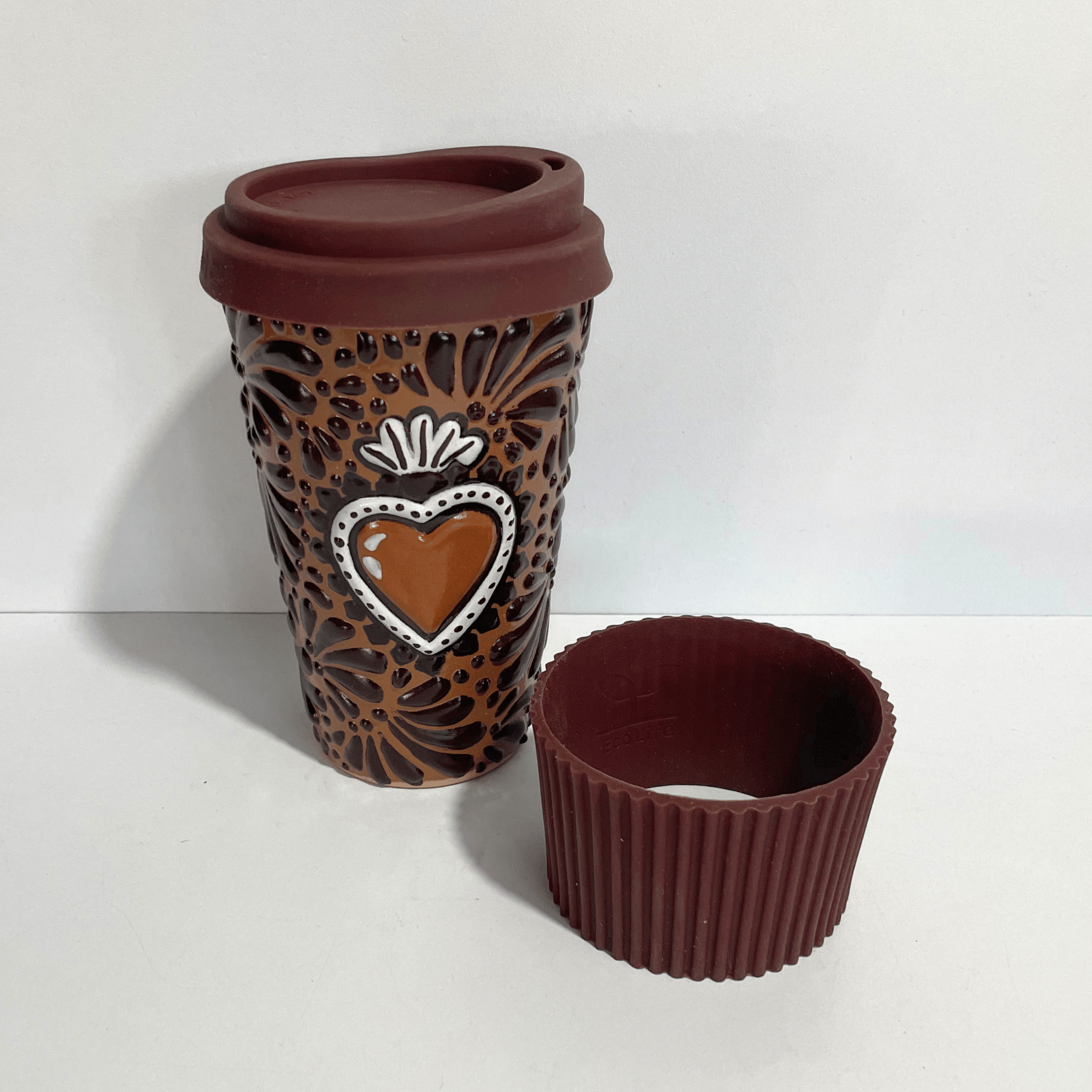 TERMO 15 CM SIN ASA FONDO CAFE MIK CAFE CHOCOLATE SAGRADO CORAZON CAFE