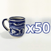 TAZA RECTA ESTANDAR AZUL COBALTO CENEFA