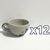 TAZA 300 ML FONDO TRADICIONAL CENEFA MANDALA AZUL COBALTO