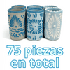 SET TEQUILERO AZUL TURQUESA