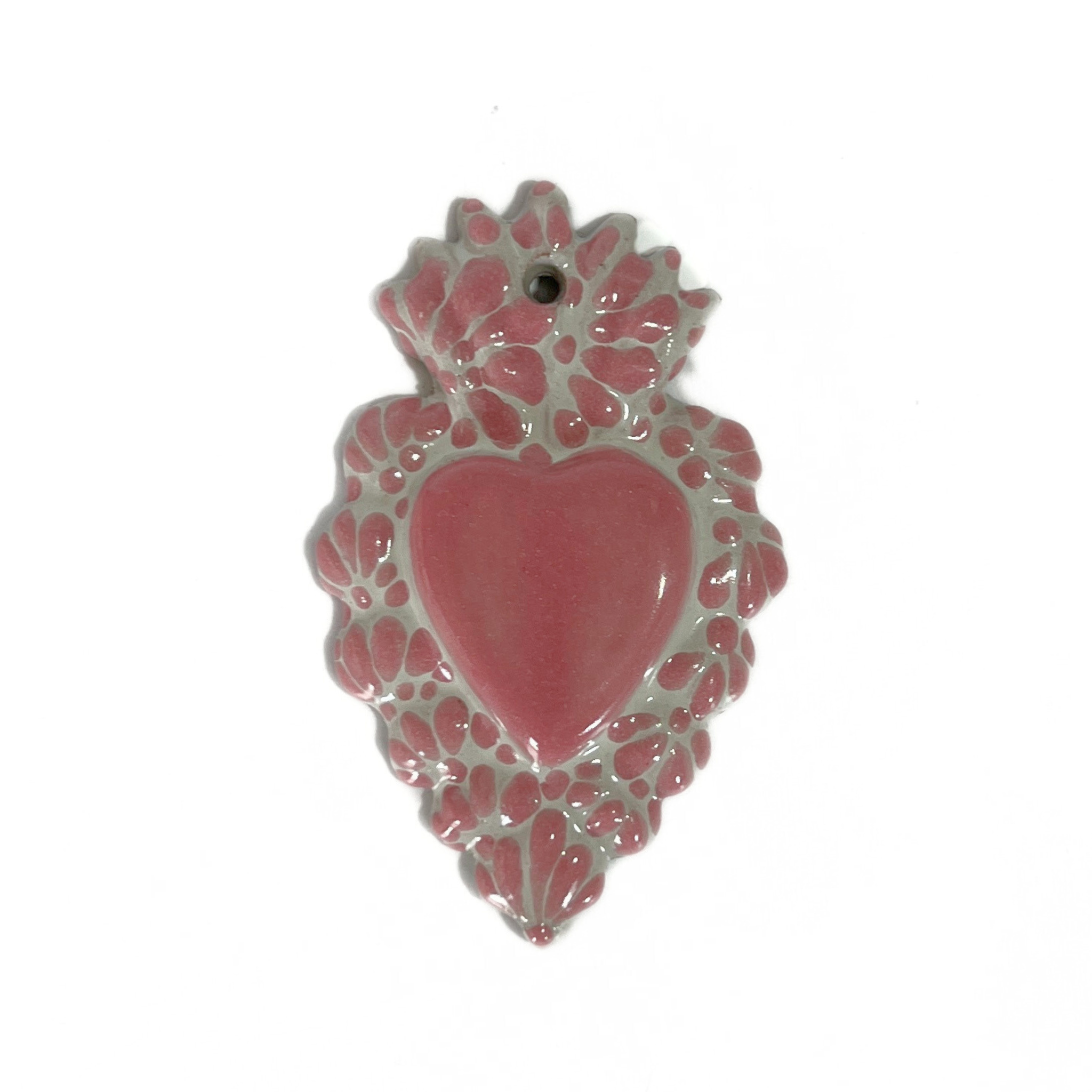 SAGRADO CORAZON DIJE MILAGRITO ROSA