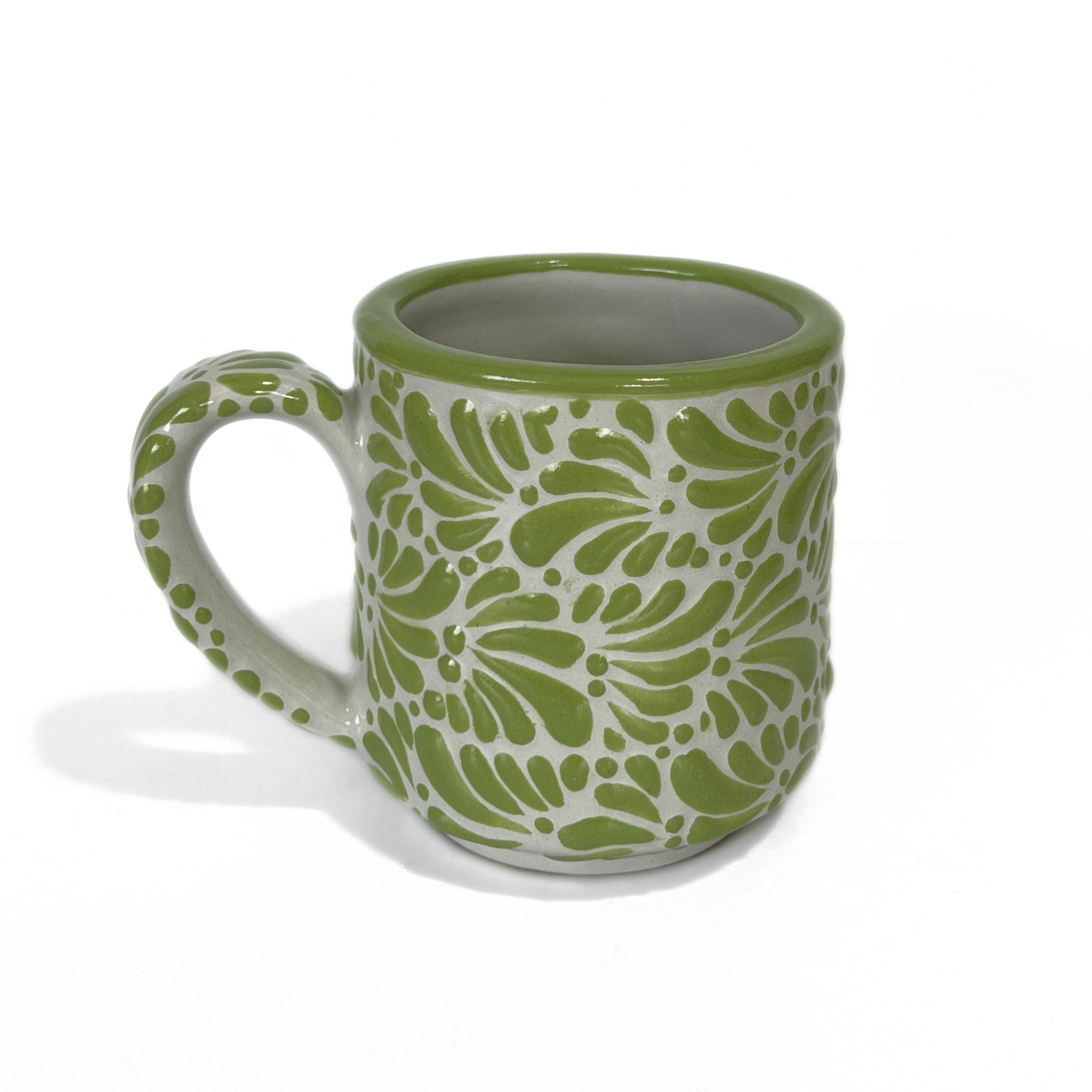 TAZA RECTA ESTANDAR FONDO TRADICIONAL MIK VERDE LIMON