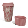 TERMO 15 CM SIN ASA FONDO TRADICIONAL MIK ROSA FLORES DE CEREZO