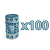 TEQUILERO NO PERSONALIZADO FONDO BABY BLUE CENEFA AZUL TURQUESA