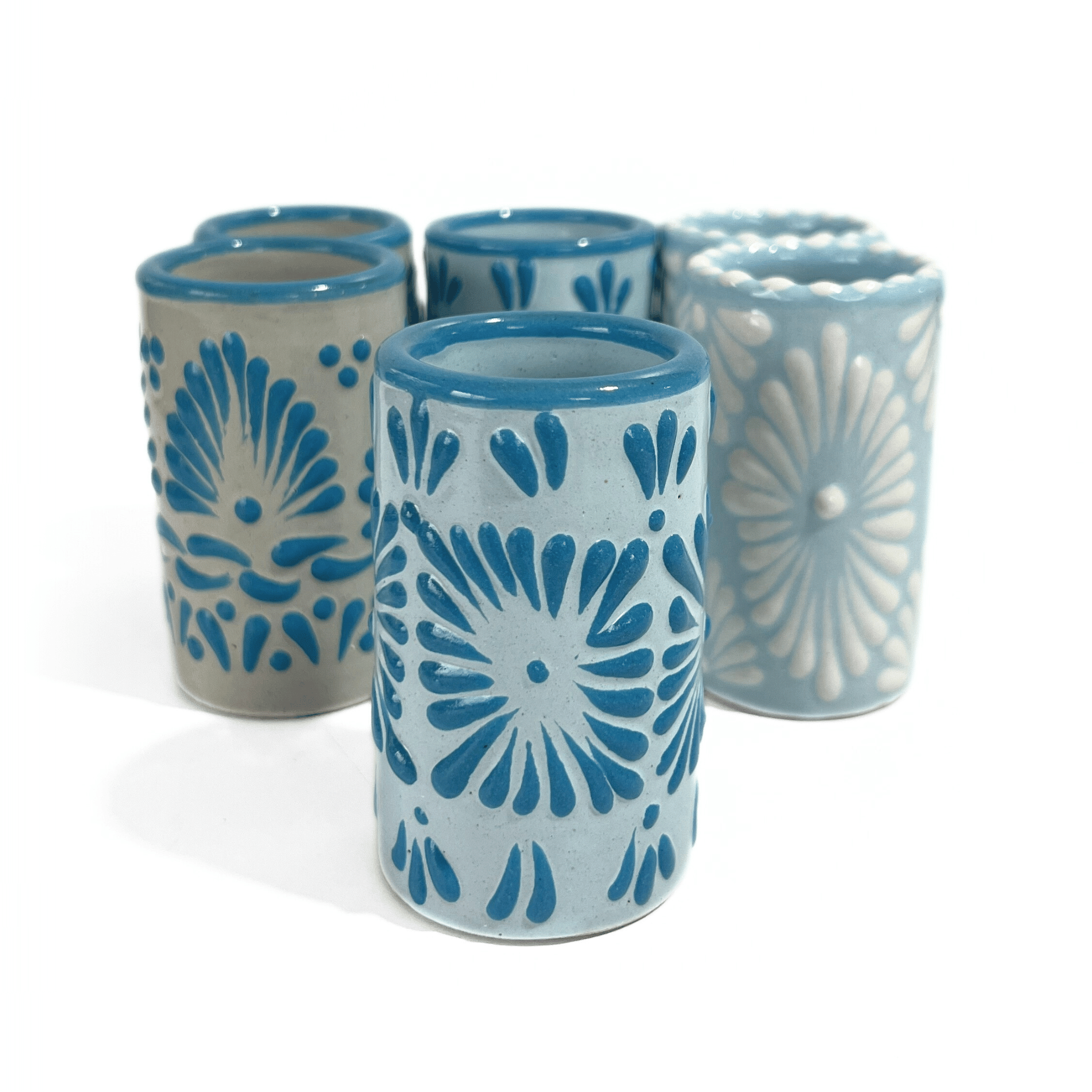 SET TEQUILERO AZUL TURQUESA