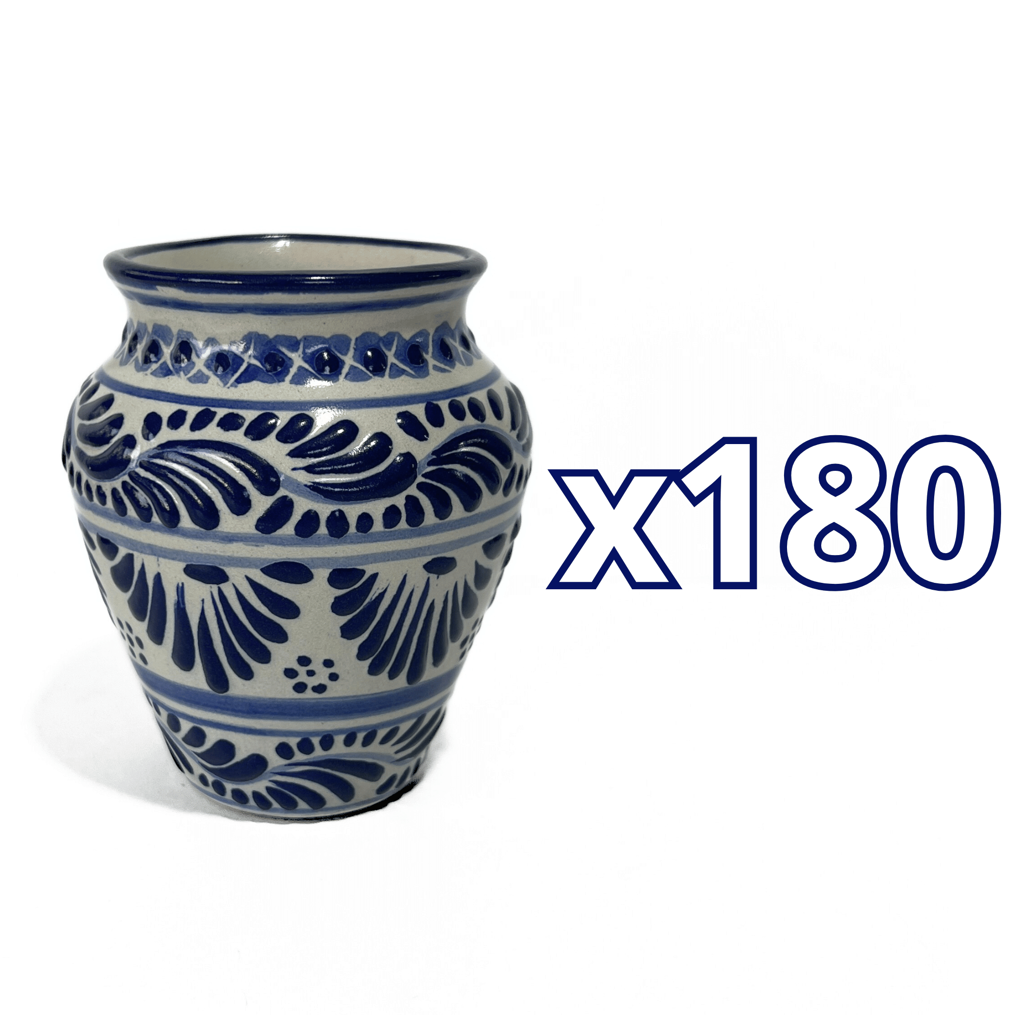CANTARITO NO PERSONALIZADO FONDO TRADICIONAL CENEFA AZUL COBALTO