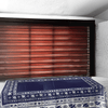 MANTEL PARA MESA AVES Y FLORES BLANCO Y AZUL