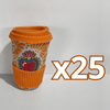 TERMO 15 CM SIN ASA FONDO TRADICIONAL MIK NARANJA SAGRADO CORAZON