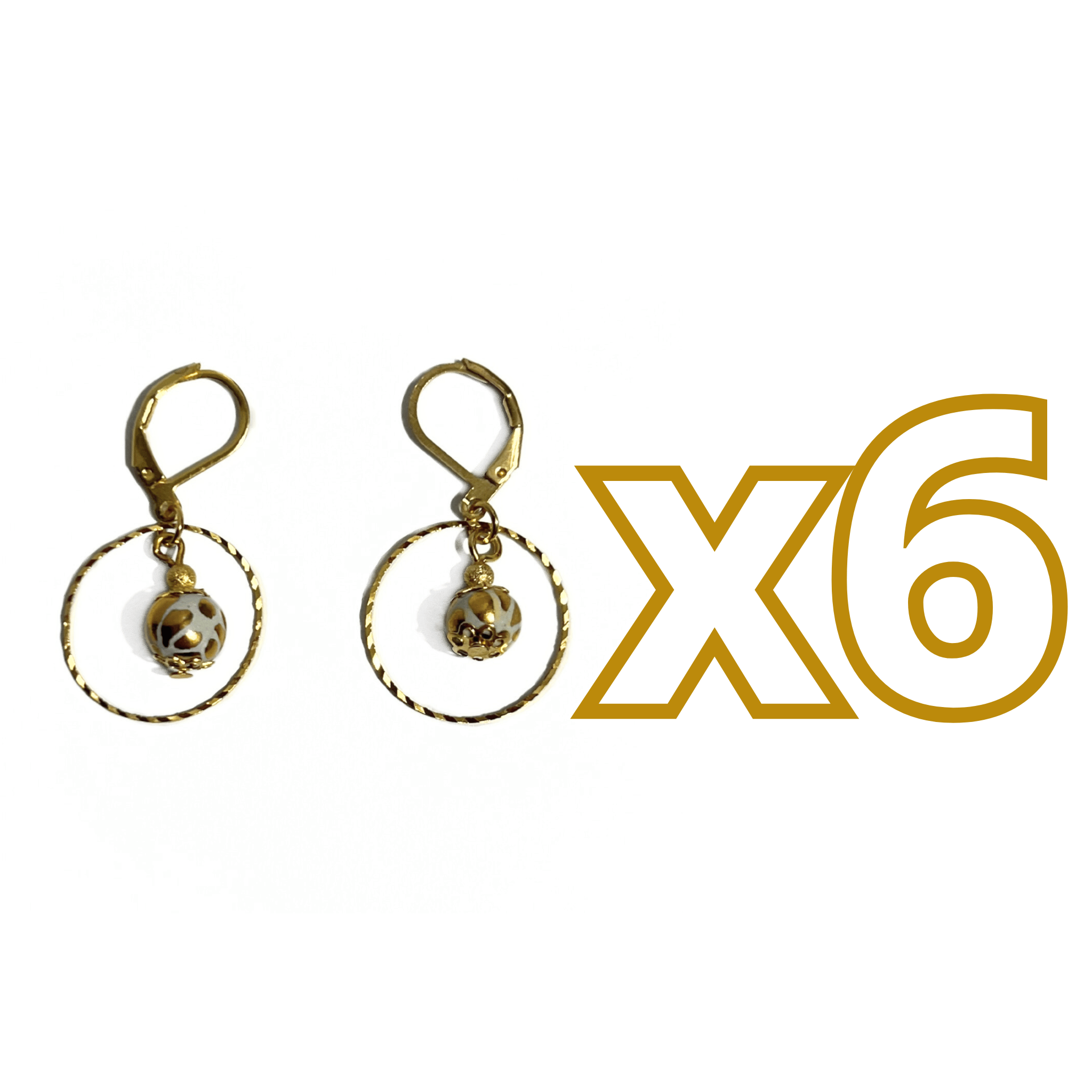 ARETES ARO ESFERA FONDO TRADICIONAL DESTELLOS DE ORO