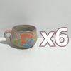 TAZA CHOCOLATERA MEDIANA MIK COLORES PASTEL