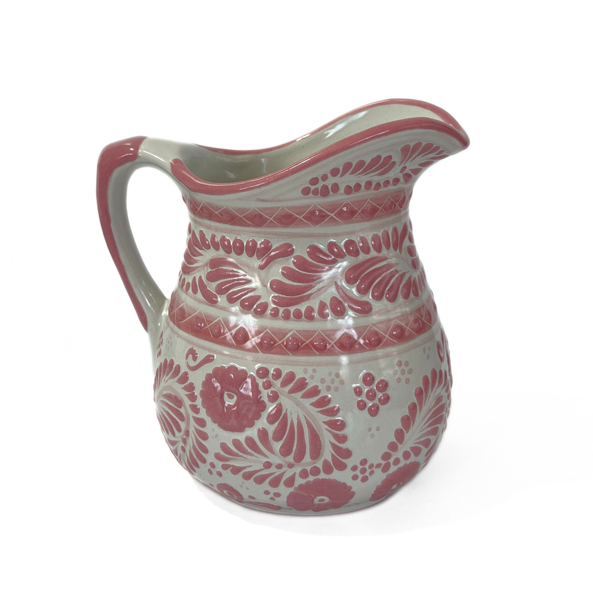 JARRA CHICA CURVA FONDO TRADICIONAL CENEFA ROSA