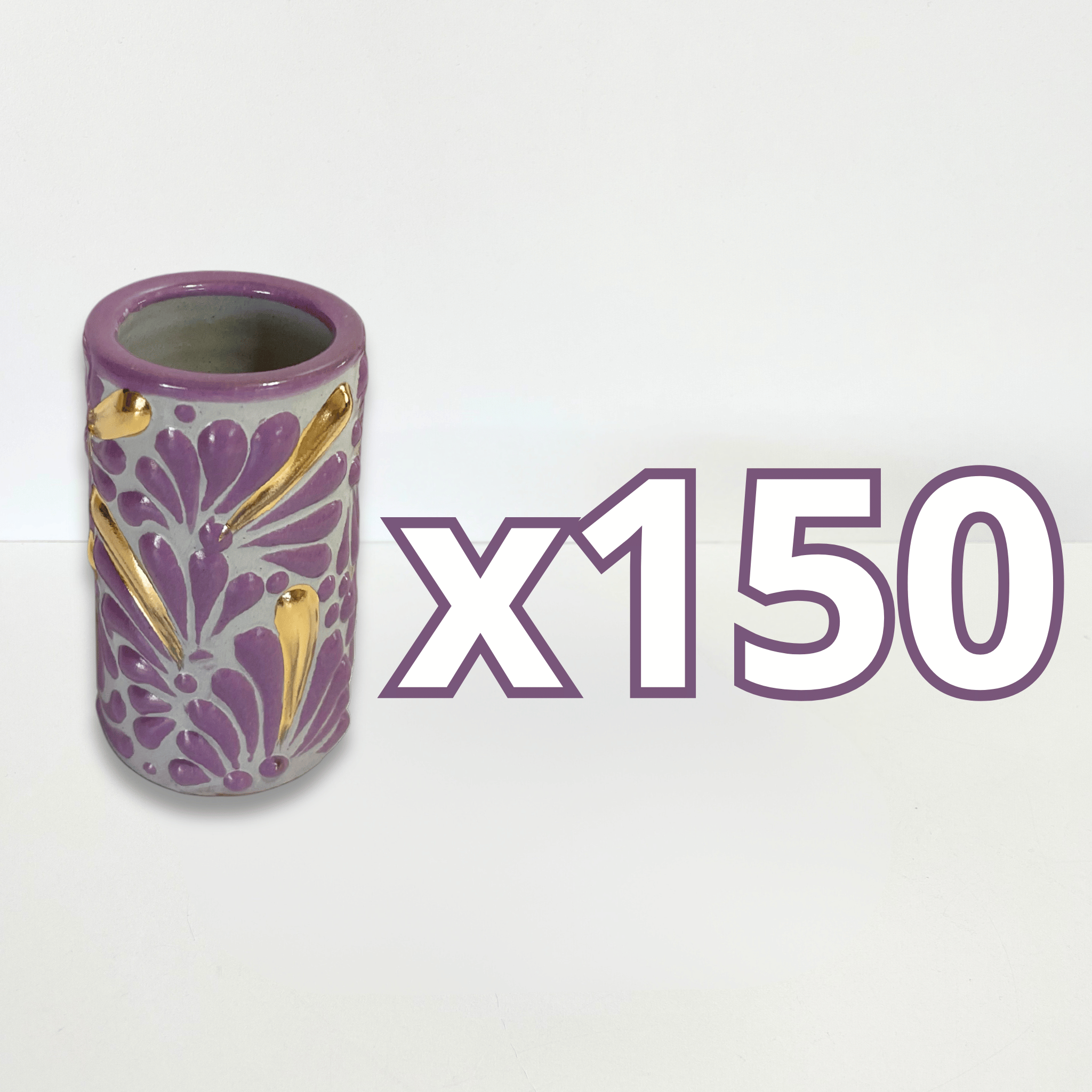 TEQUILERO NO PERSONALIZADO FONDO TRADICIONAL MIK MORADO DESTELLOS DE ORO