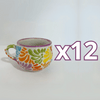 TAZA CHOCOLATERA MEDIANA MULTICOLORES MIK FONDO TRADICIONAL