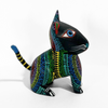 ALEBRIJE DE MADERA GATO NEGRO GRECAS