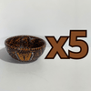 TAZON 15 CM FONDO CAFE MIK CAFE CHOCOLATE MARIPOSAS
