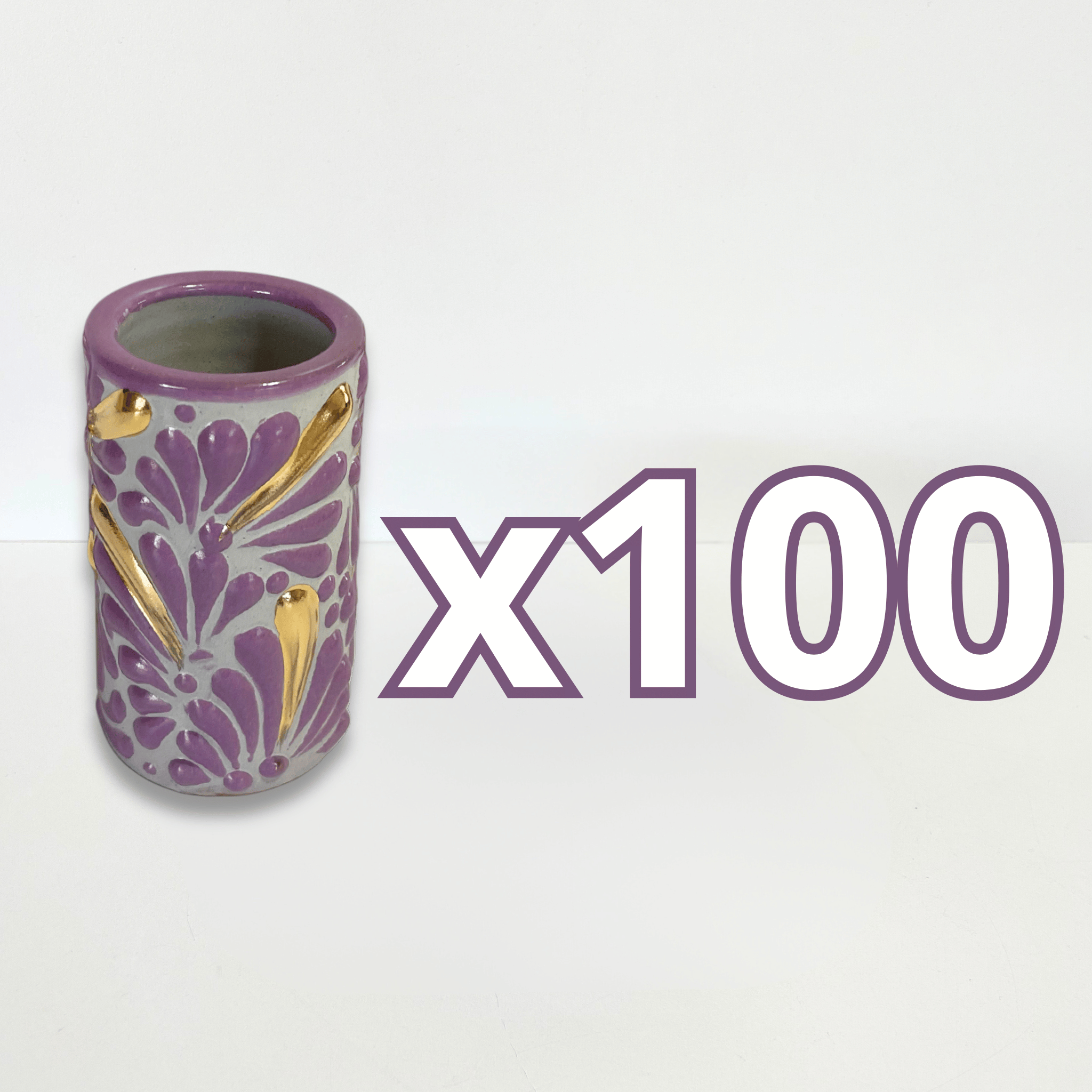 TEQUILERO NO PERSONALIZADO FONDO TRADICIONAL MIK MORADO DESTELLOS DE ORO