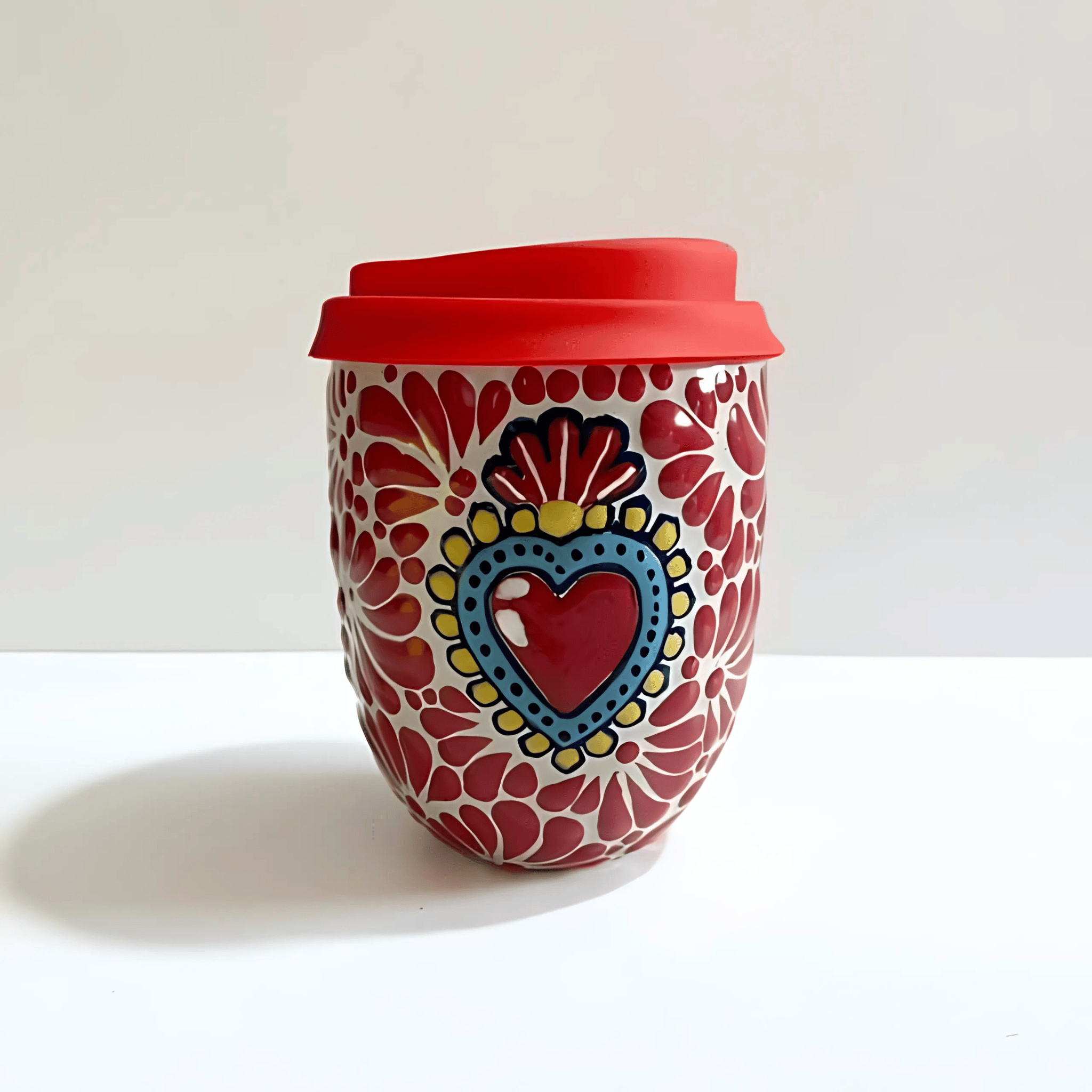 TERMO BOLITA FONDO TRADICIONAL MIK ROJO SAGRADO CORAZON