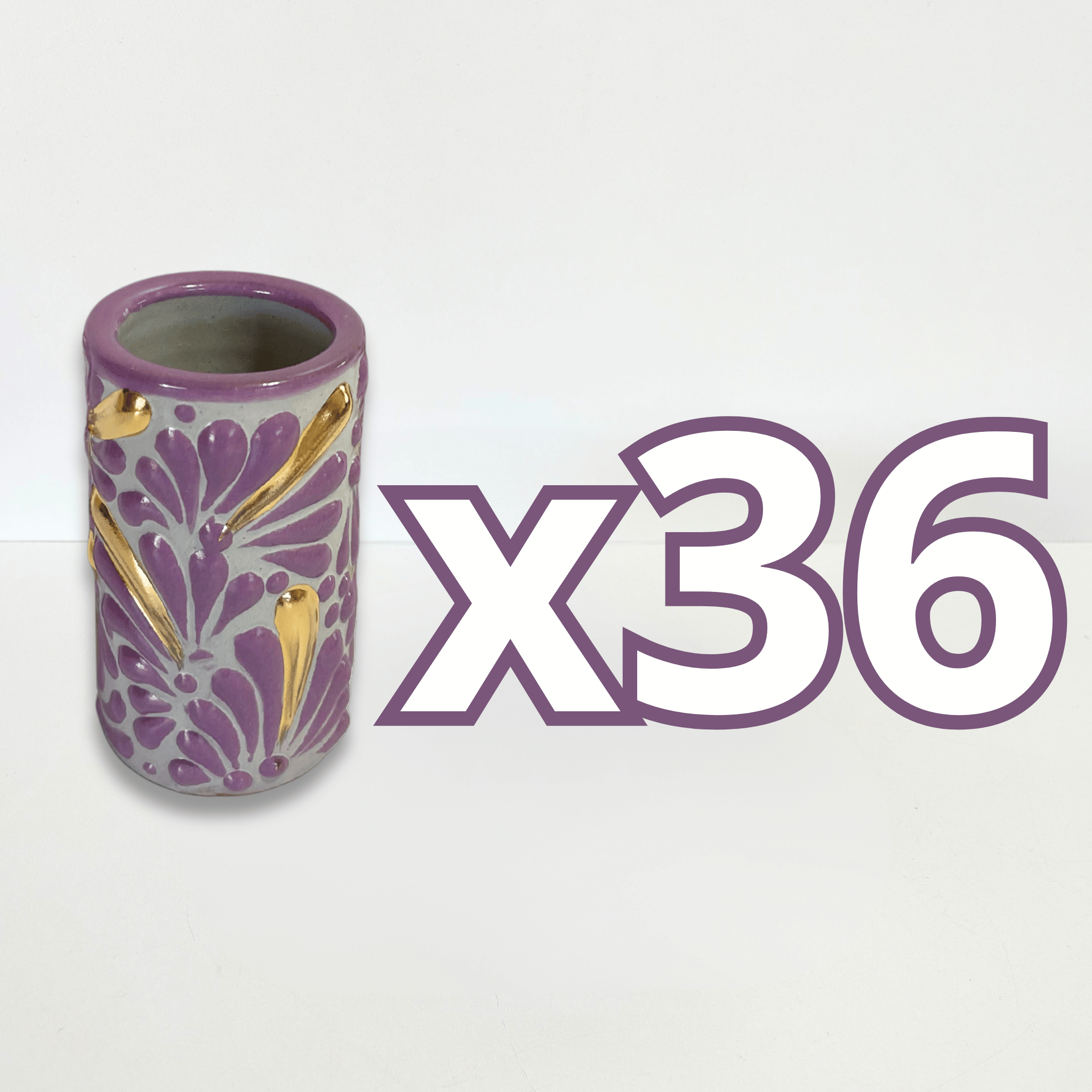TEQUILERO NO PERSONALIZADO FONDO TRADICIONAL MIK MORADO DESTELLOS DE ORO