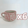 TAZA CHOCOLATERA MEDIANA FONDO TRADICIONAL MIK ROSA