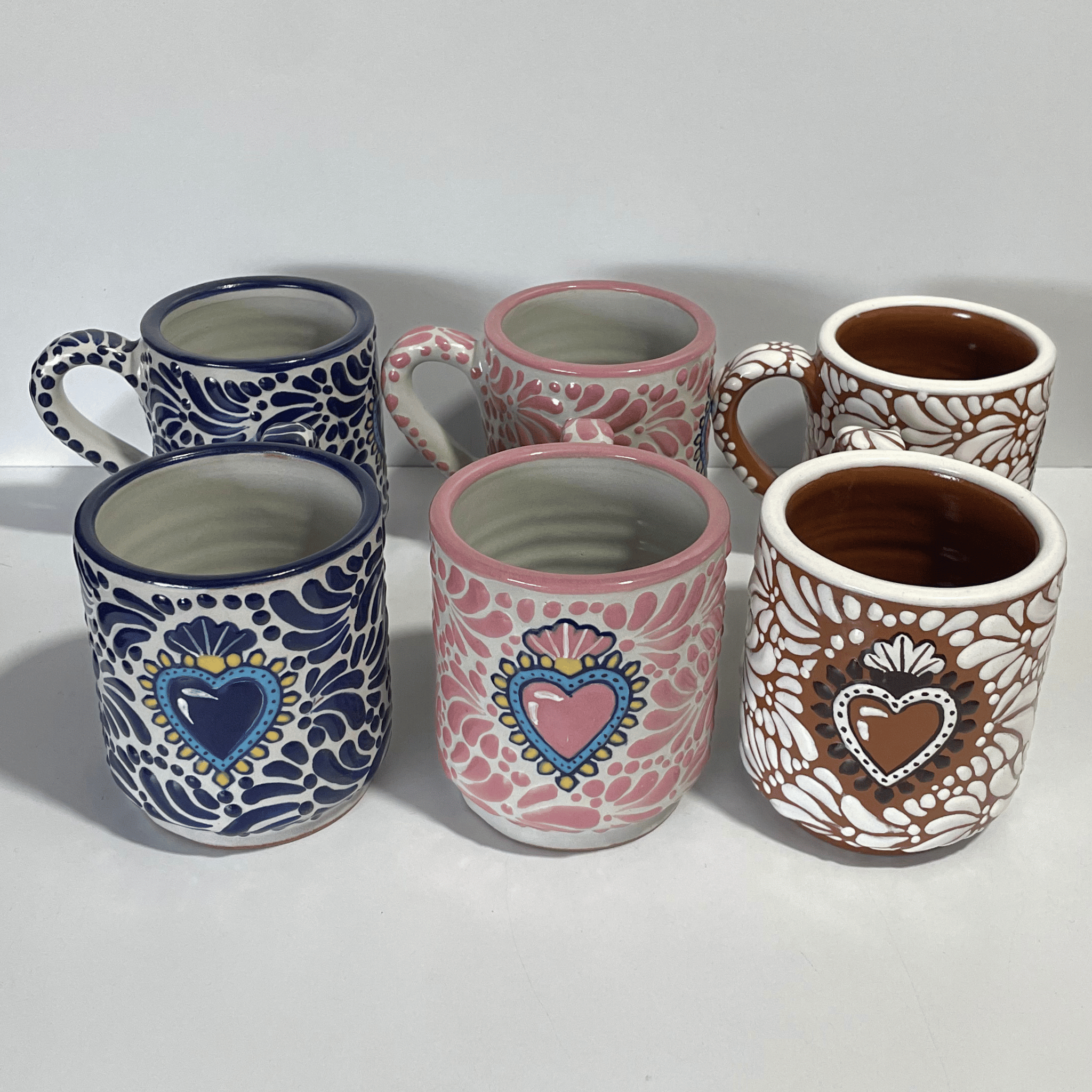 PAQUETE 6 TAZAS RECTA ESTANDAR SAGRADO CORAZON