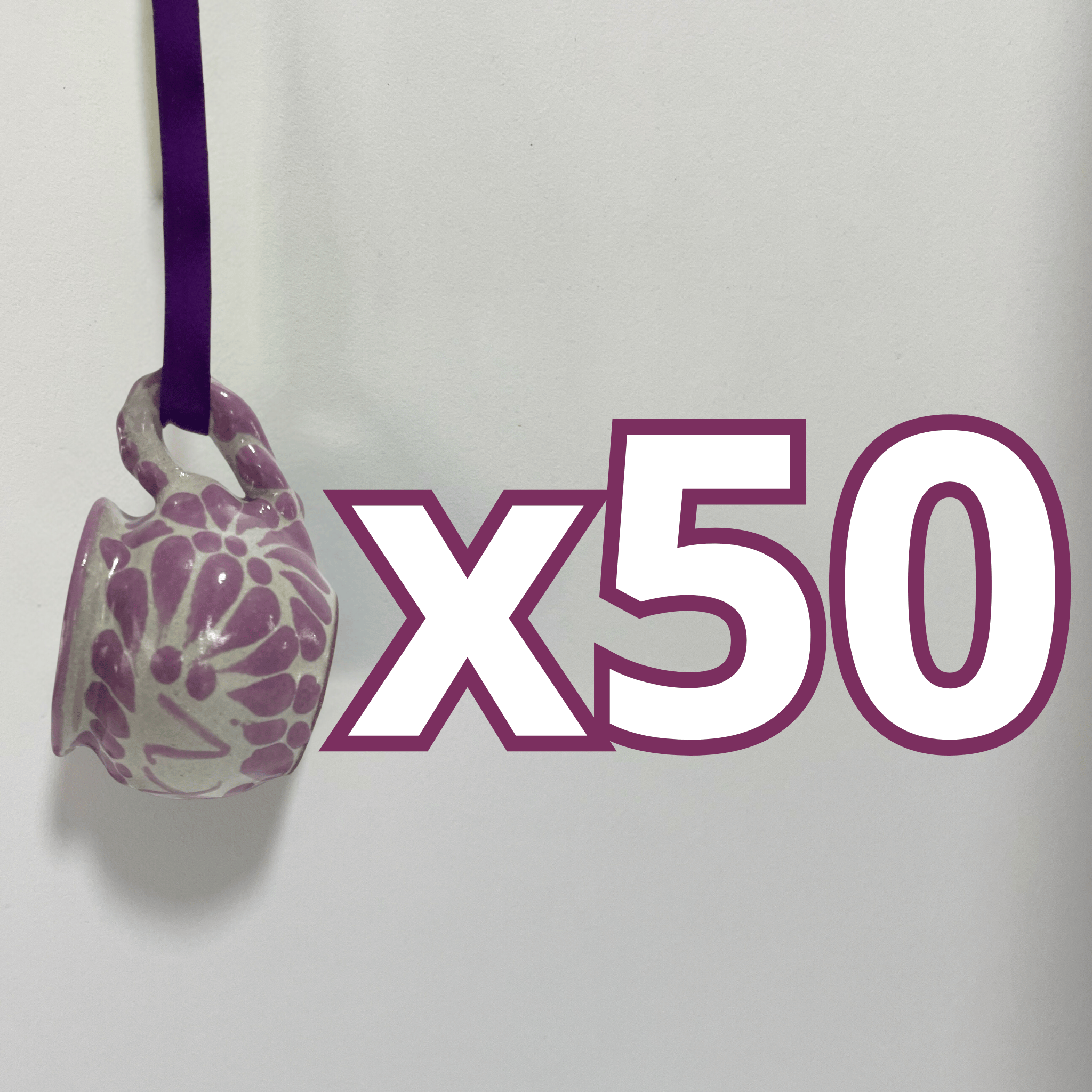 JARRITO FIESTERO PERSONALIZADO FONDO BLANCO MIK MORADO NOMBRE XV