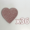 PLATO DE CORAZON 16 CM FONDO TRADICIONAL MIK ROSA