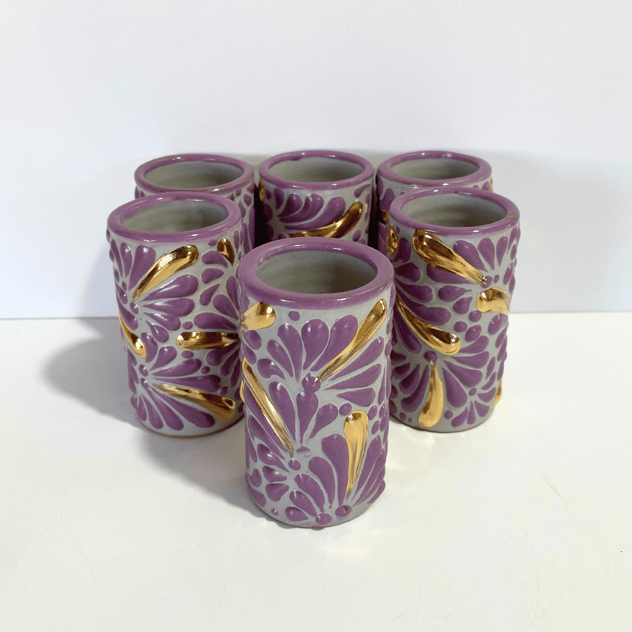 TEQUILERO NO PERSONALIZADO FONDO TRADICIONAL MIK MORADO DESTELLOS DE ORO